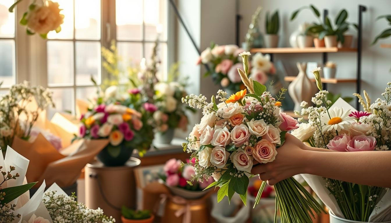 How to create a beautiful bouquet